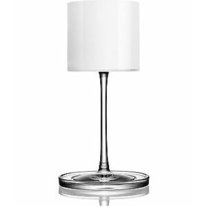 Orrefors Small White Karl Lagerfeld Wine Glass